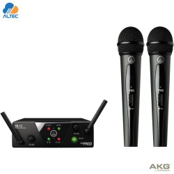AKG WMS40 Mini Dual Vocal – Sistema inalámbrico doble UHF