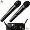 AKG WMS40 Mini Dual Vocal – Sistema inalámbrico doble UHF