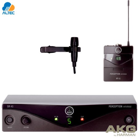 AKG WMS45 PRESENTER SET - sistema inalámbrico de solapa o lavalier