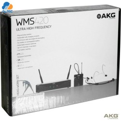 AKG WMS420 Headworn – Micrófono inalámbrico UHF tipo diadema