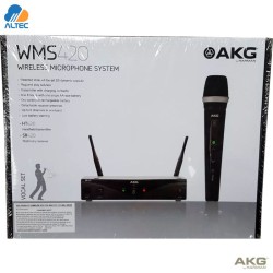 AKG WMS420 Vocal Set – Micrófono inalámbrico UHF vocal D5