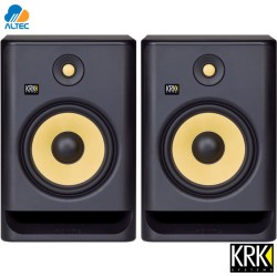 KRK ROKIT 5 G4 - par de monitores de estudio de campo cercano con alimentación de 5"