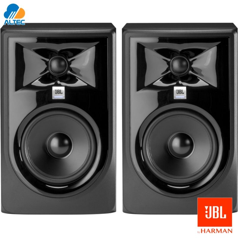 JBL 305P MKII, par de monitores de estudio bidireccional de 5" con alimentacion