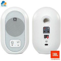 JBL 104-BT-W Monitores de Estudio Bluetooth Compactos Blancos