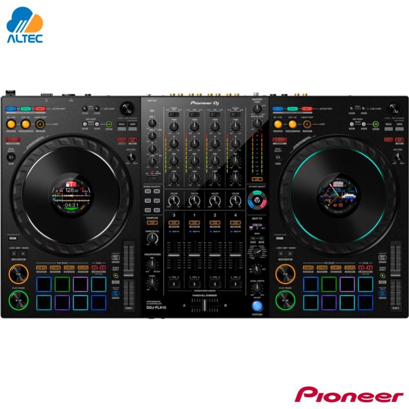 Pioneer DDJ-FLX10 - controlador dj de 4 canales para djs avanzados