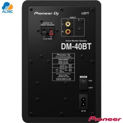 Pioneer DM-40BT, par de monitores de 4 pulgadas con bluetooth