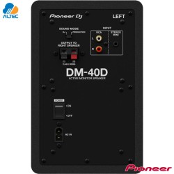 Pioneer DM-40D - Monitores Activos para DJ y Estudio
