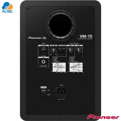 Pioneer VM-70, par de monitores de estudio de 6.5 pulgadas