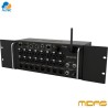 Midas MR18 - mezcladora digital de 18 entradas, 16 preamplificadores XLR Midas, Wifi y grabador estereo USB