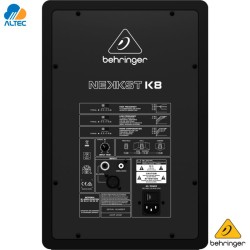 Behringer NEKKST K8, par de monitores de estudio biamplificados de 8"