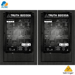 Behringer TRUTH B2030A, par de monitores de estudio con woofer de 6.75