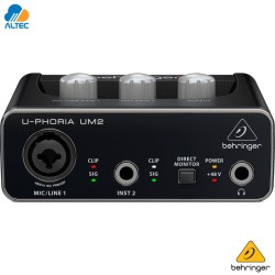 Behringer U-PHORIA UM2 - interfaz de audio 2x2 USB