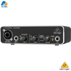 Behringer U-PHORIA UMC22 - interfaz de audio 2x2 USB