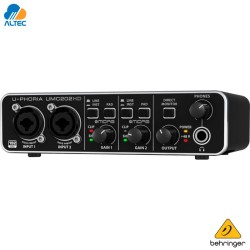 Behringer U-PHORIA UMC202HD - interfaz de audio 2x2 USB