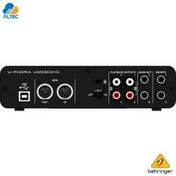 Behringer U-PHORIA UMC204HD - interfaz de audio 2x4 USB