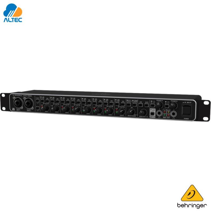 Behringer U-PHORIA UMC1820 - interfaz de audio 18x20 USB