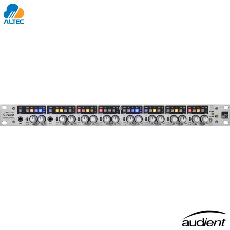 Audient ASP880 - preamplificador de microfonos de 8 canales con ADC