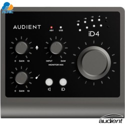 Audient ID4 MKII - interfaz de audio 2x2 USB