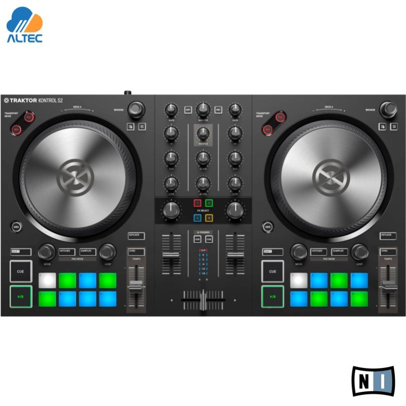 Traktor KONTROL S2 MK3 - controlador dj de 2 canales para traktor