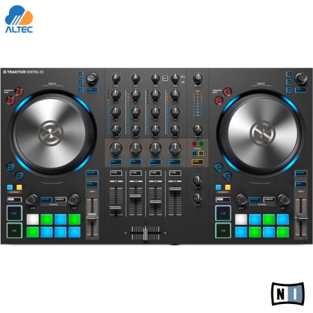 Traktor KONTROL S3 - controlador dj de 4 canales para traktor