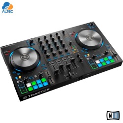 NI TRAKTOR KONTROL S3 - controlador dj de 4 canales para traktor