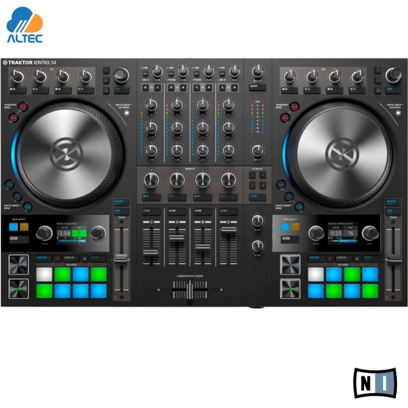 Traktor KONTROL S4 MK3 - controlador dj de 4 canales para traktor