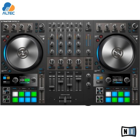 NI TRAKTOR KONTROL S4 MK3 - controlador dj de 4 canales para traktor