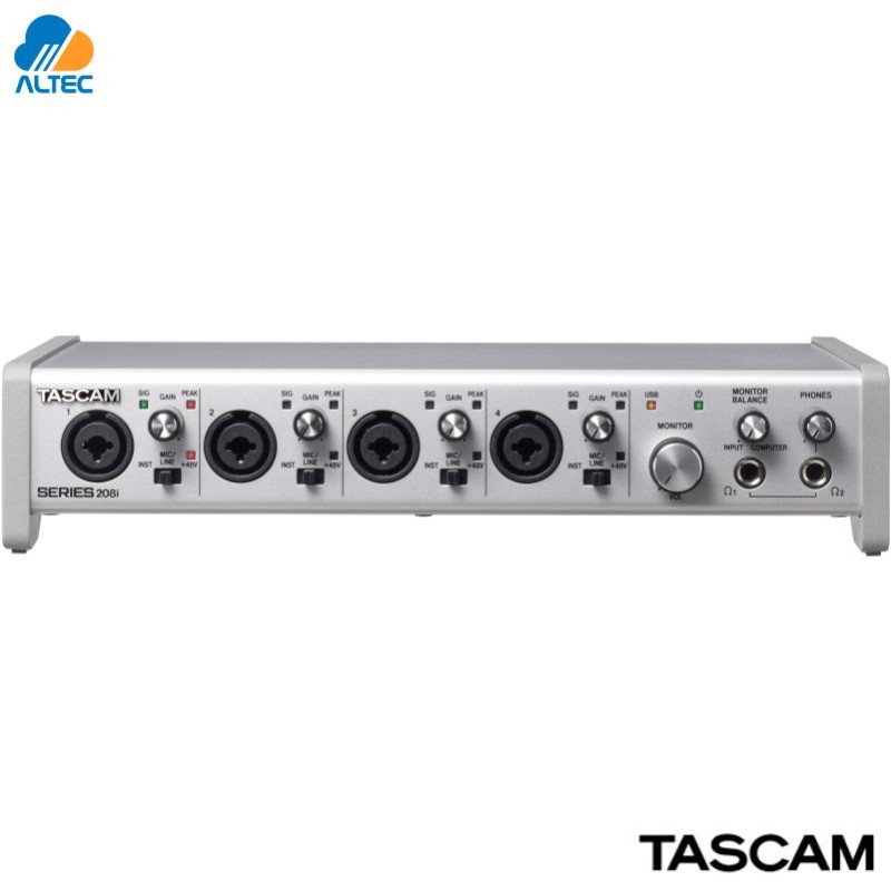 Tascam SERIES 208i - interfaz de audio 20x8 USB