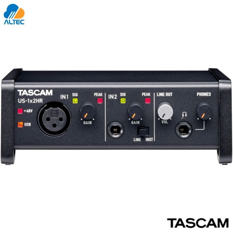 Tascam US-1X2HR - interfaz de audio 1x2 USB