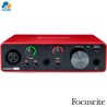 Focusrite SCARLETT SOLO 3GEN - interfaz de audio 2x2 USB