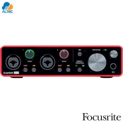 Focusrite SCARLETT 2i2 3GEN - interfaz de audio 2x2 USB