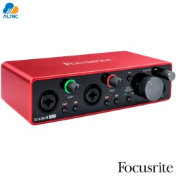 Focusrite SCARLETT 2i2 3GEN - interfaz de audio 2x2 USB