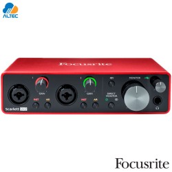 Focusrite SCARLETT 2i2 3GEN - interfaz de audio 2x2 USB