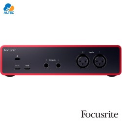 Focusrite SCARLETT 2i2 4GEN - interfaz de audio 2x2 USB