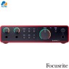 Focusrite Scarlett 2i2 4ta Gen Interfaz USB-C 2x2 con Loopback