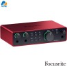 Focusrite Scarlett 2i2 4ta Gen Interfaz USB-C 2x2 con Loopback