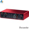 Focusrite Scarlett 2i2 4ta Gen Interfaz USB-C 2x2 con Loopback