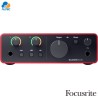 Focusrite SCARLETT SOLO 4GEN - interfaz de audio 2x2 USB