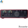 Focusrite Scarlett Solo 4ta Gen Interfaz USB-C para Voz e Instrumento