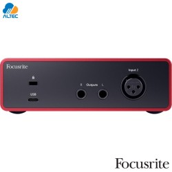 Focusrite SCARLETT SOLO 4GEN - interfaz de audio 2x2 USB