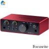 Focusrite SCARLETT SOLO 4GEN - interfaz de audio 2x2 USB