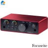Focusrite Scarlett Solo 4ta Gen Interfaz USB-C para Voz e Instrumento