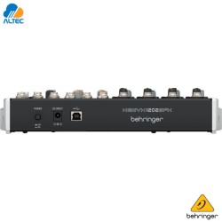 Behringer XENYX 1202SFX - mezclador de 12 entradas y 4 preamplificadores de micrófono, ecualizador e interfaz de audio