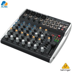 Behringer XENYX 1202SFX - mezclador de 12 entradas y 4 preamplificadores de micrófono, ecualizador e interfaz de audio