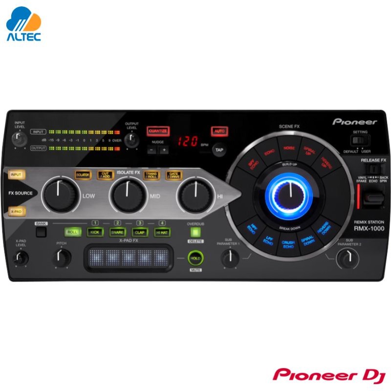 Pioneer RMX-1000 - módulo de efectos y Sampler DJ profesional