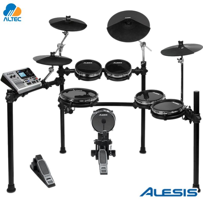 Alesis DM10 Studio Kit - Batería electrónica pro con pads de malla