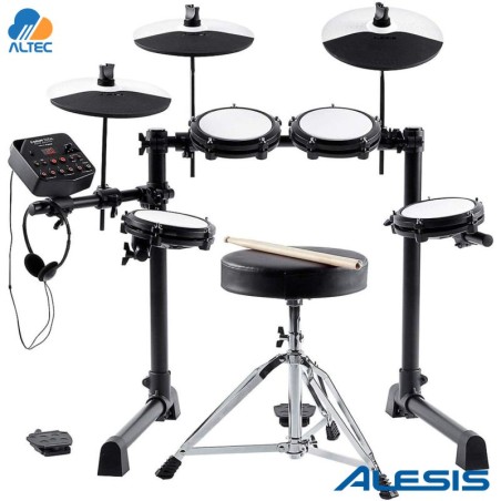 Alesis E-Drum Total - Batería electrónica completa para principiantes