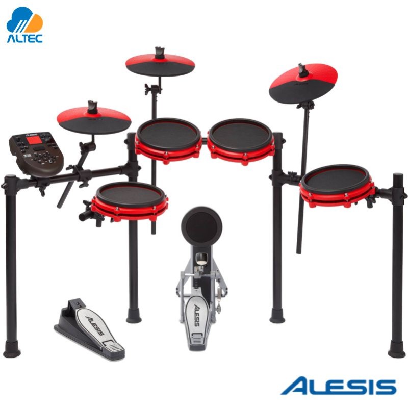 Alesis Nitro Mesh SE - Batería electrónica con pads de malla y módulo