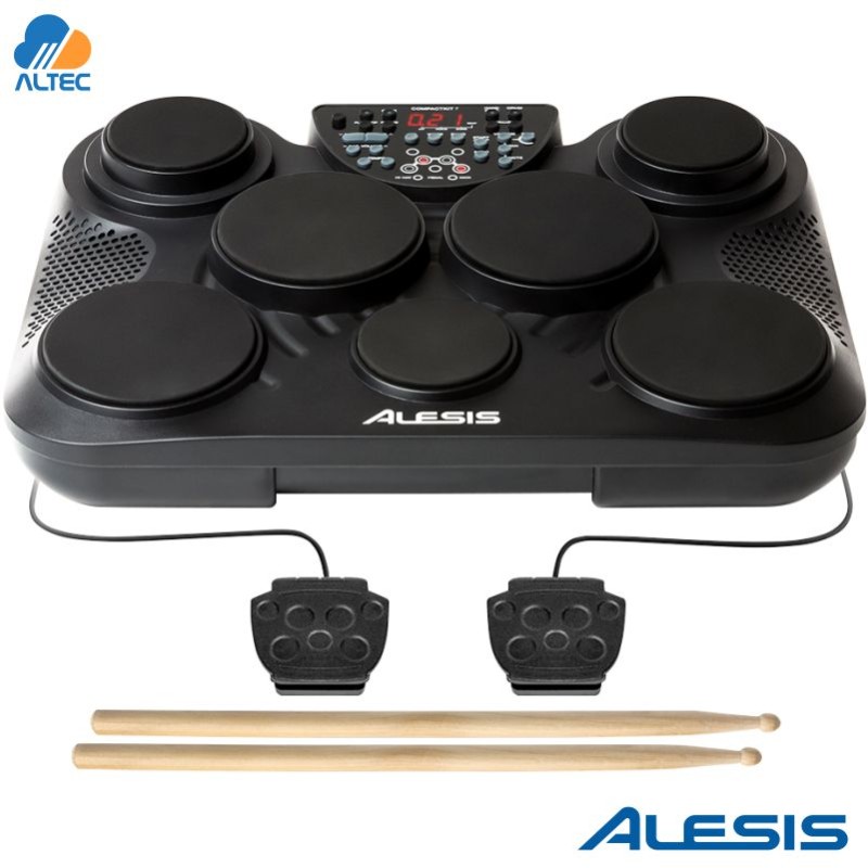 Alesis CompactKit 7 - Batería electrónica de mesa con 7 pads