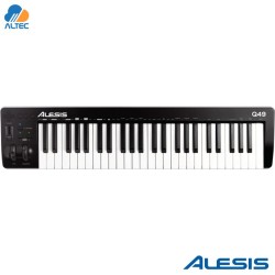 Alesis Q49 MKII - Controlador MIDI USB con 49 teclas sensibles